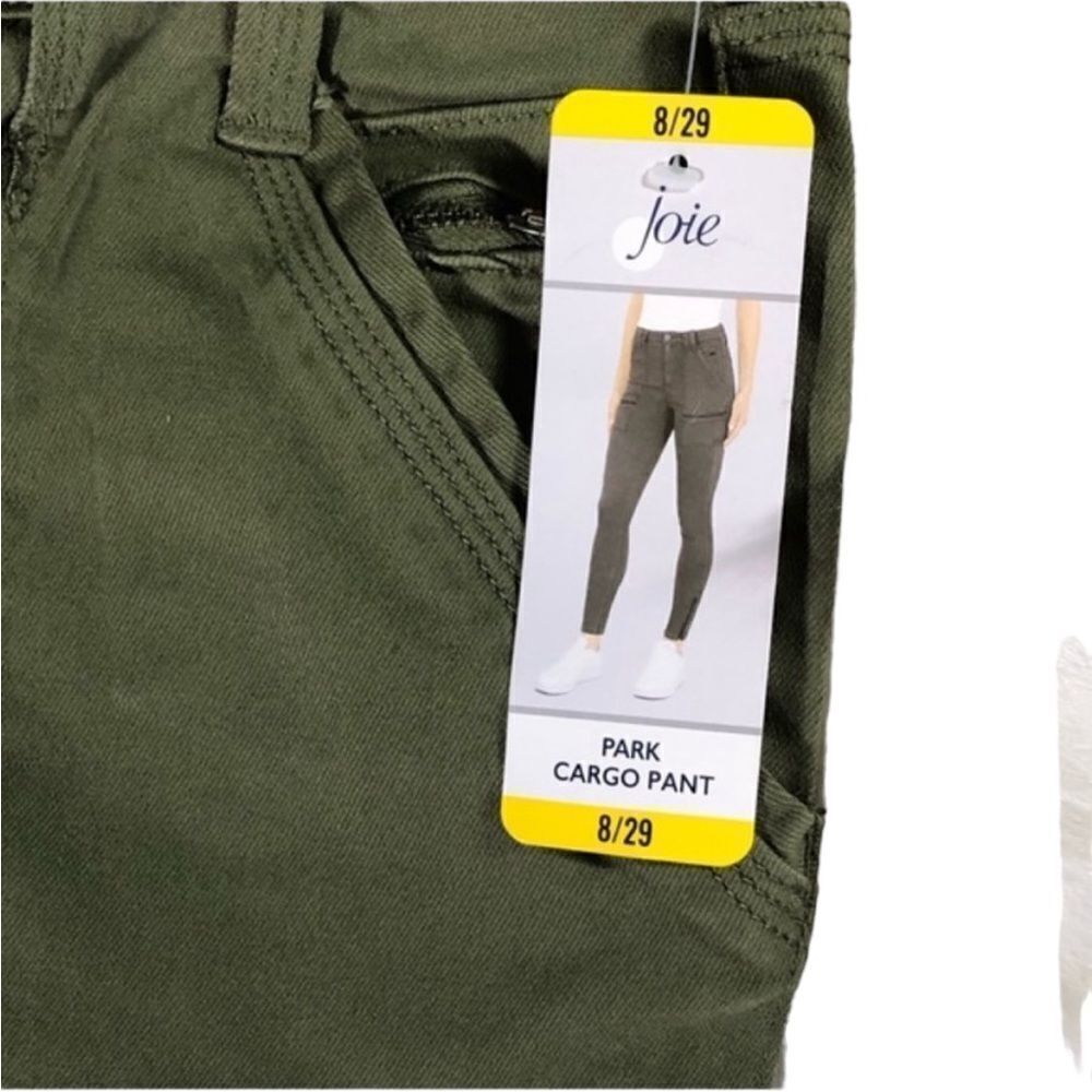Joie☀️Olive Park Cargo‎ Pants size 8 NWT NEW - Picture 6 of 11